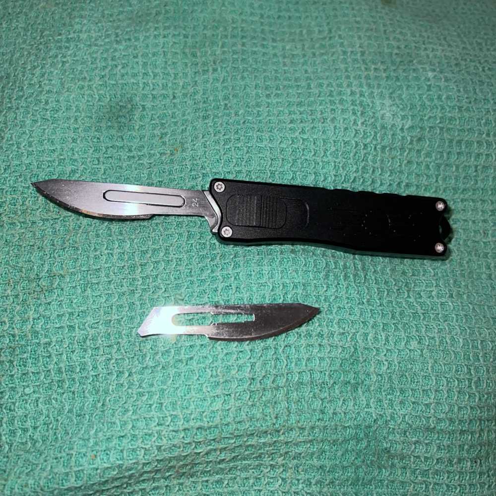 Automatic out the front razor knife-img-4