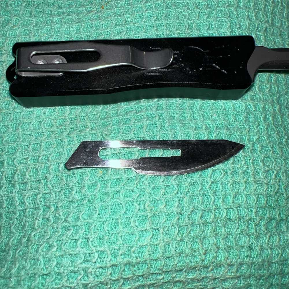 Automatic out the front razor knife-img-1