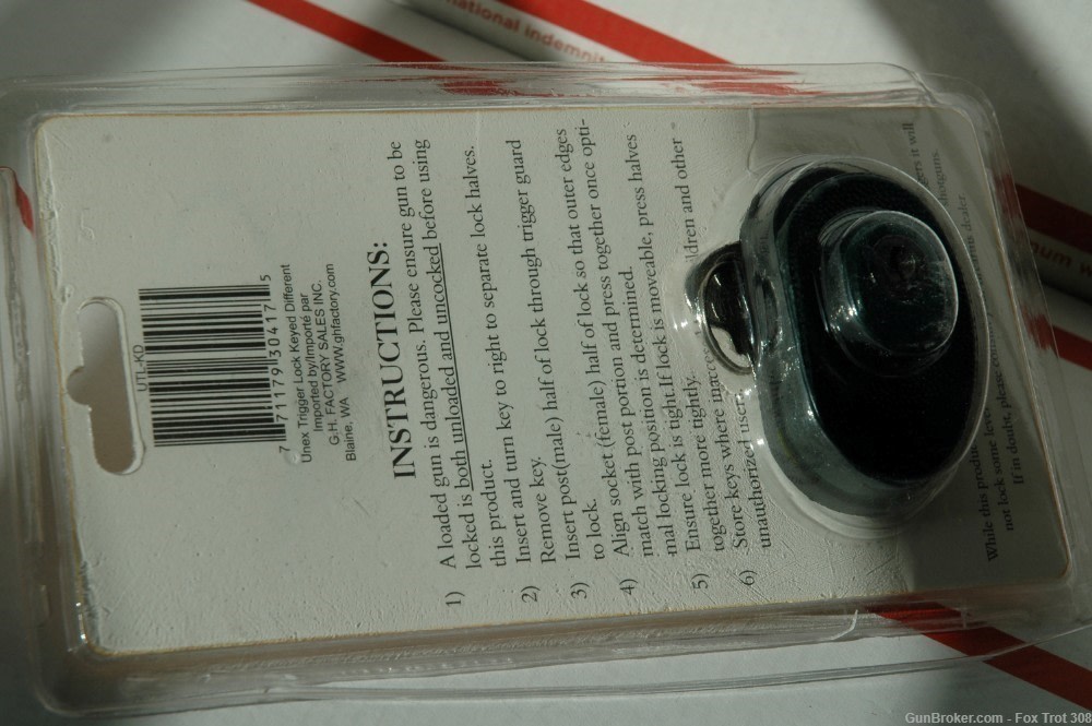 Unex Gun Lock Trigger Lock-img-2
