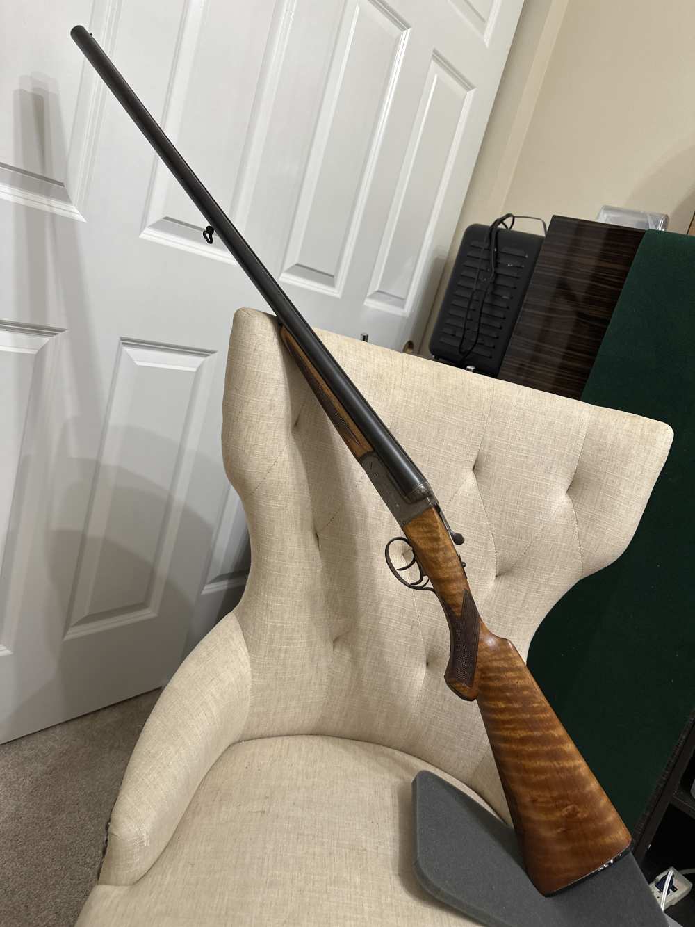 El Faisan Spanish 12ga Shotgun 28" Engraved Side By Side -img-5