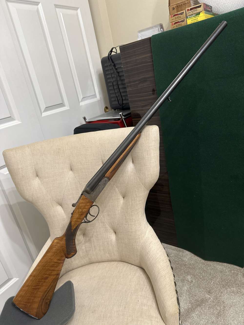 El Faisan Spanish 12ga Shotgun 28" Engraved Side By Side -img-1