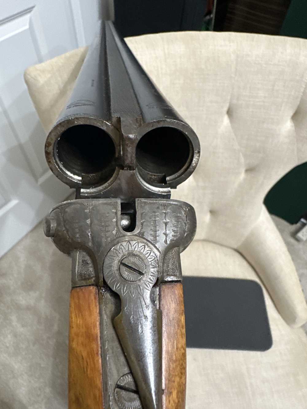 El Faisan Spanish 12ga Shotgun 28" Engraved Side By Side -img-22