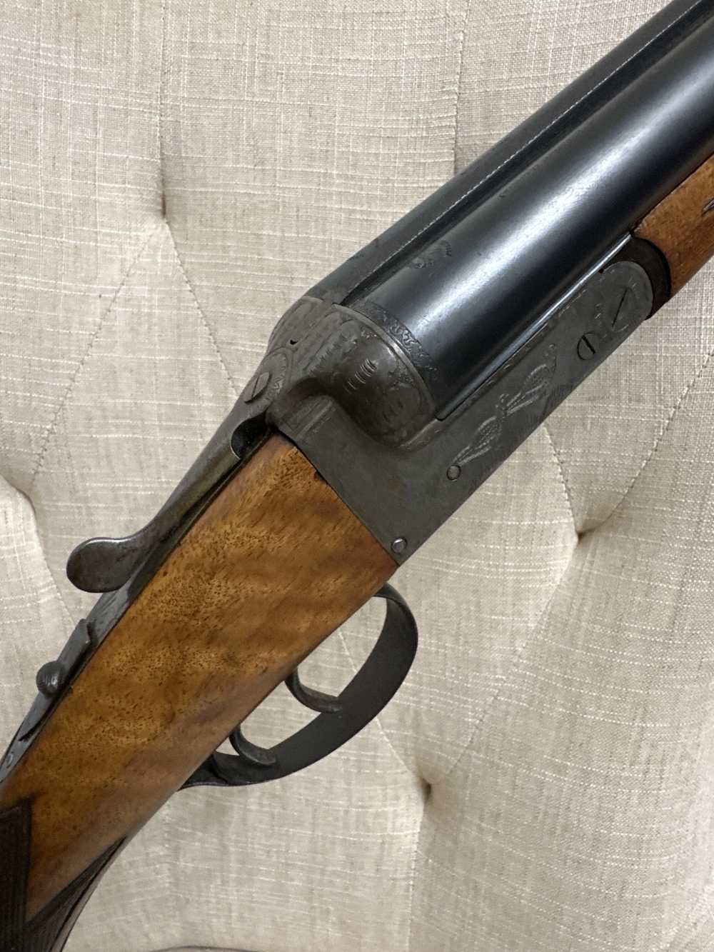 El Faisan Spanish 12ga Shotgun 28" Engraved Side By Side -img-0