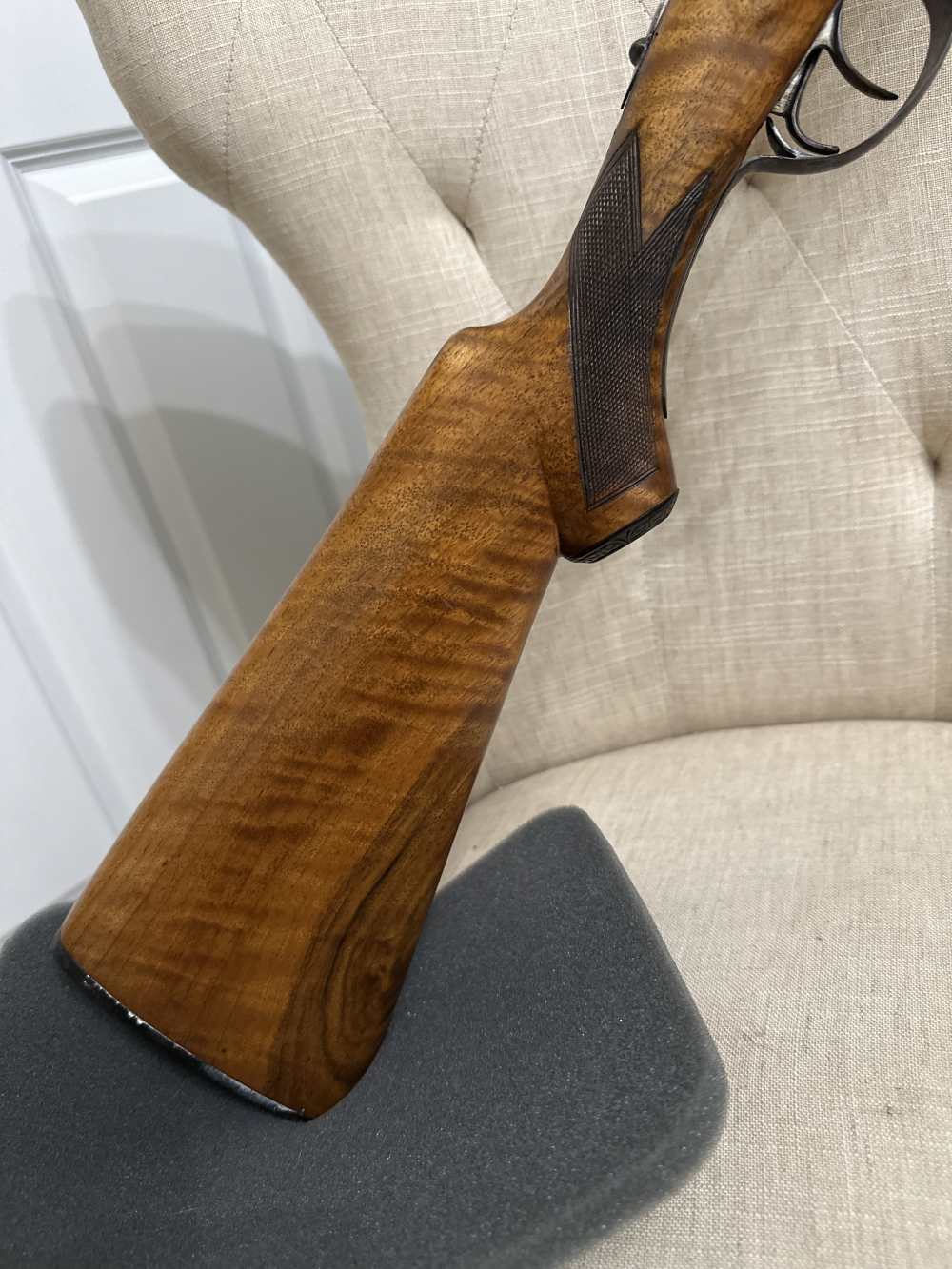 El Faisan Spanish 12ga Shotgun 28" Engraved Side By Side -img-2