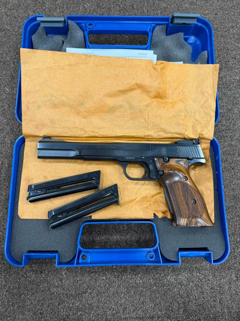 Smith & Wesson 130512 Model 41 .22 LR 10Rd Semi-Auto Pistol 7" Barrel -img-1