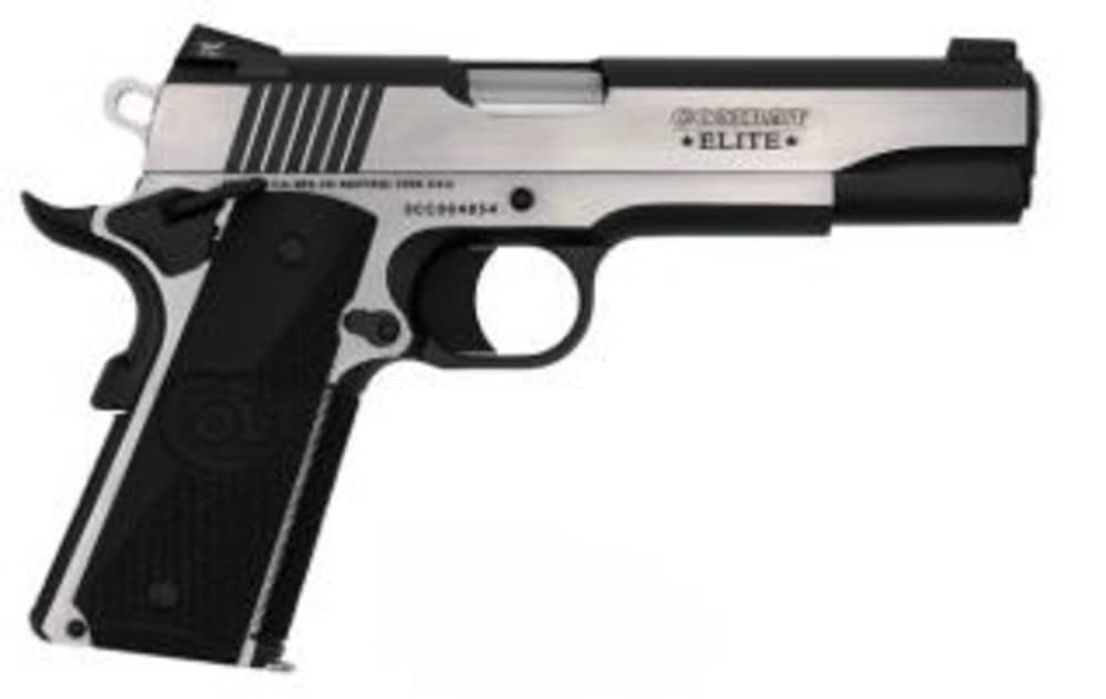 Colt Combat Elite Government 5" 1911 Stainless Steel 9mm Pistol-img-0