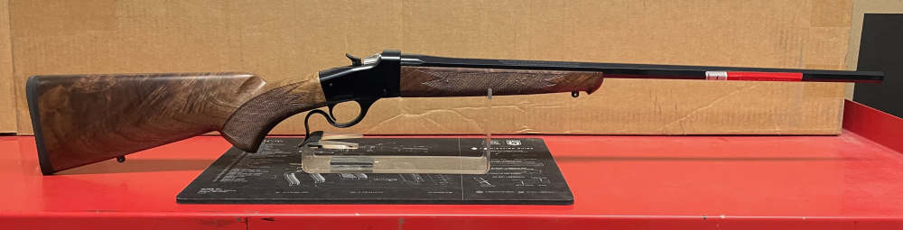 WINCHESTER 1885 LOW WALL HUNTER HIGH GRADE 22 HORNET 24"-img-0