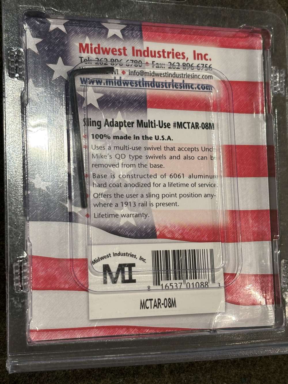 Midwest Industries Multi-Use Sling Adapter with Standard Sling Swivel Stud-img-4