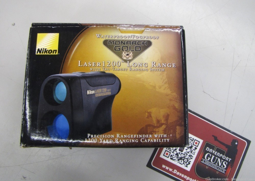 NIKON GOLD MONARCH LASER 1200 RANGEFINDER  NOS-img-0