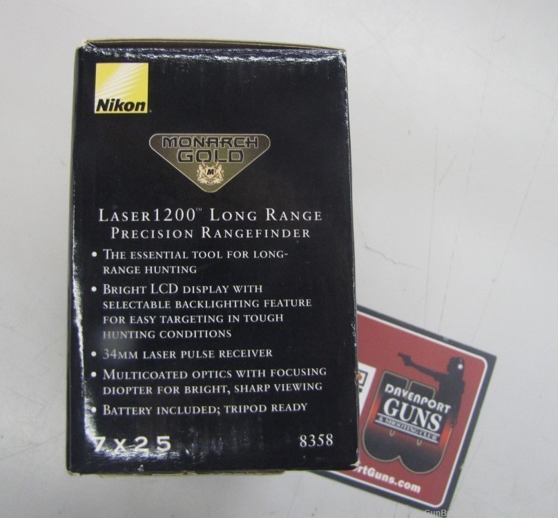 NIKON GOLD MONARCH LASER 1200 RANGEFINDER  NOS-img-1