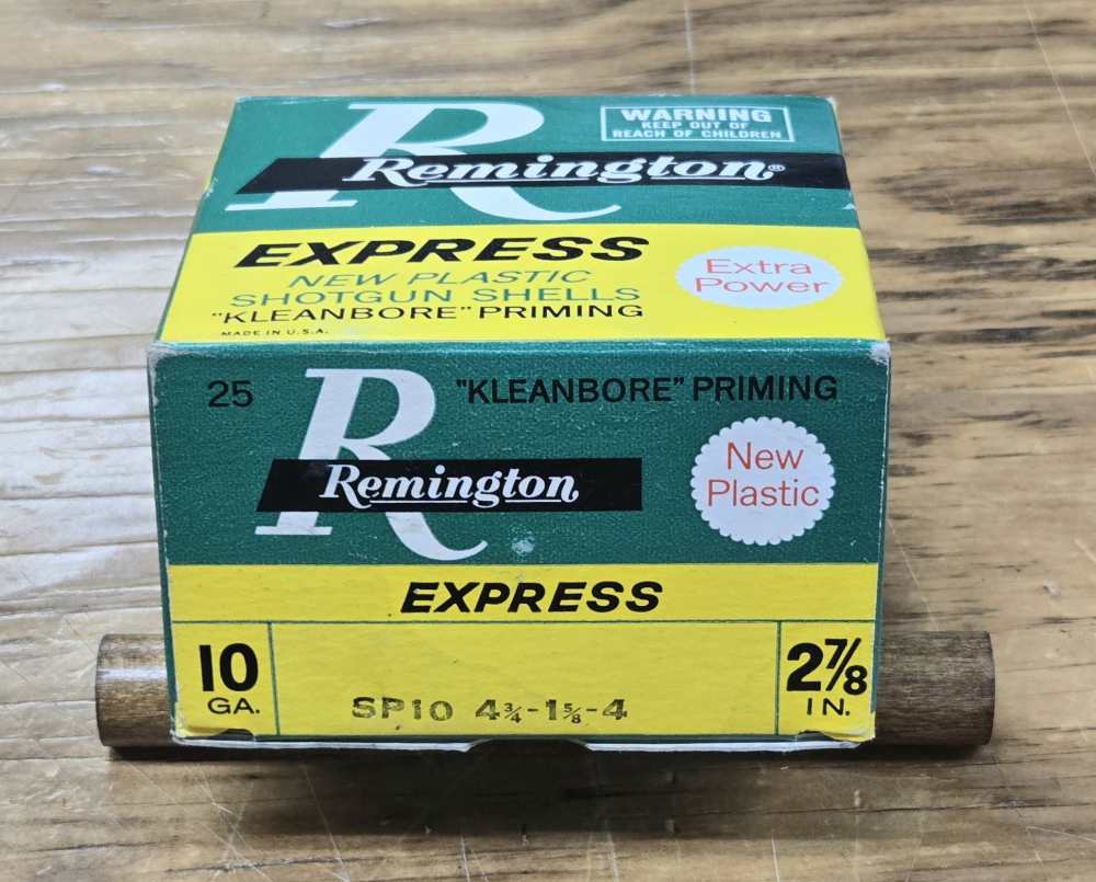 Remington Express Kleenbore 10 GAUGE 2 7/8 Inch Shells-img-0