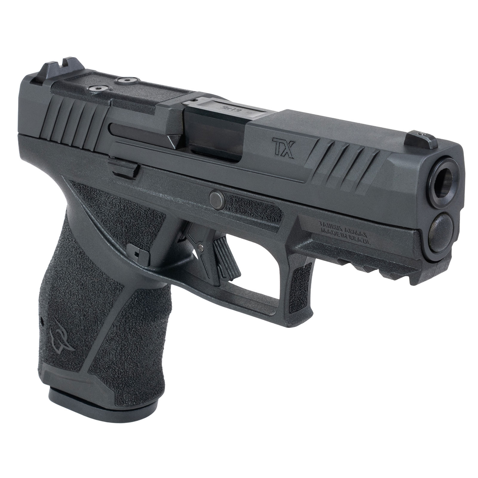 TAURUS TX9 Compact 9mm 4in 2x 15rd Mags Black Pistol (1-TX9C441)-img-1