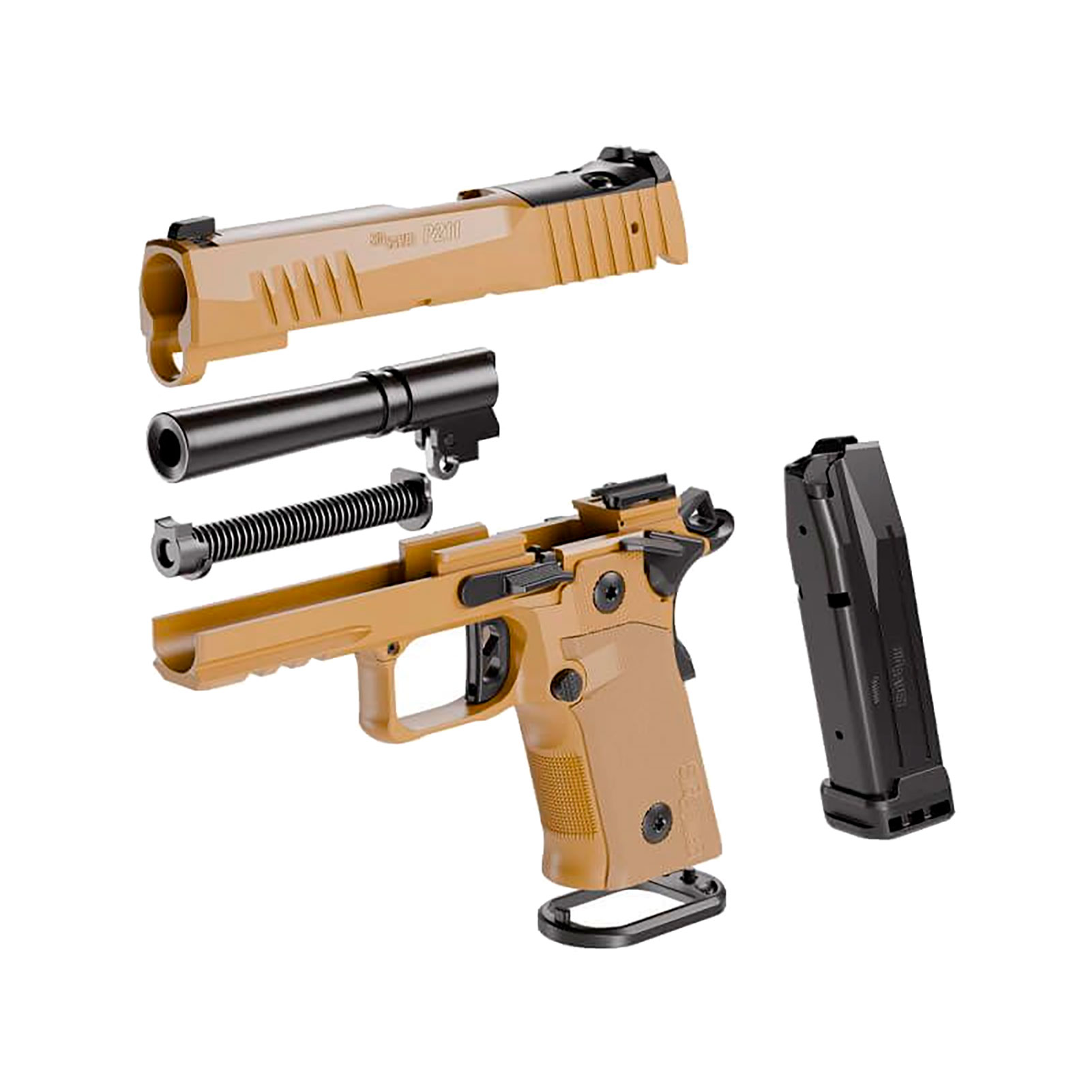 SIG SAUER P211 GT4 9mm 4.2in Single-Action Pistol w/2x21rd & 1x17rd Mags-img-6