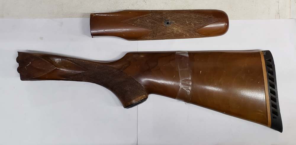 FIE 20ga coach gun sxs stock set used -img-0