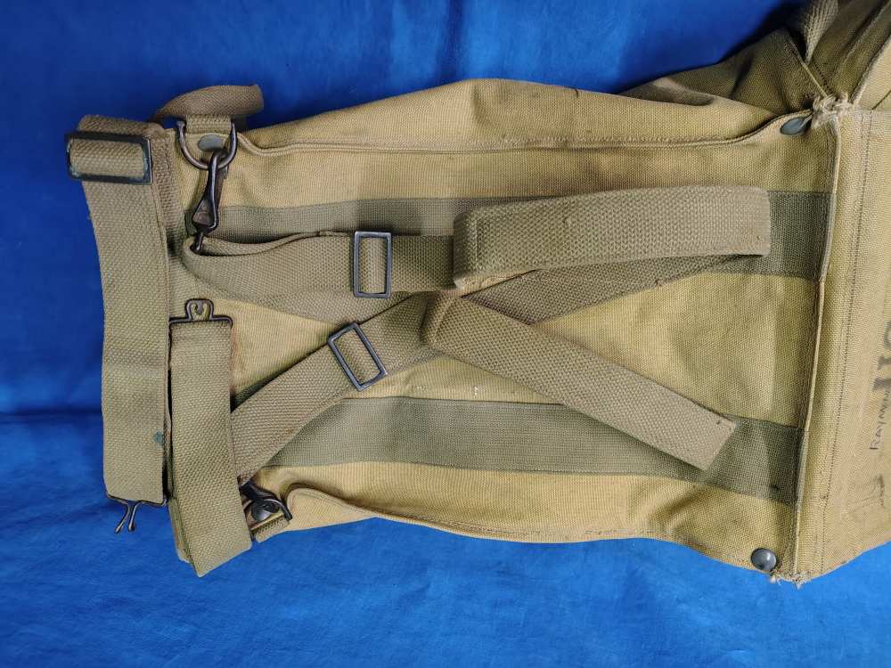 RARE WWII US USMC M1 M1A1 Flame Thrower Flamethrower Accessories Pack -img-8