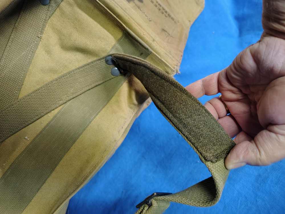 RARE WWII US USMC M1 M1A1 Flame Thrower Flamethrower Accessories Pack -img-9