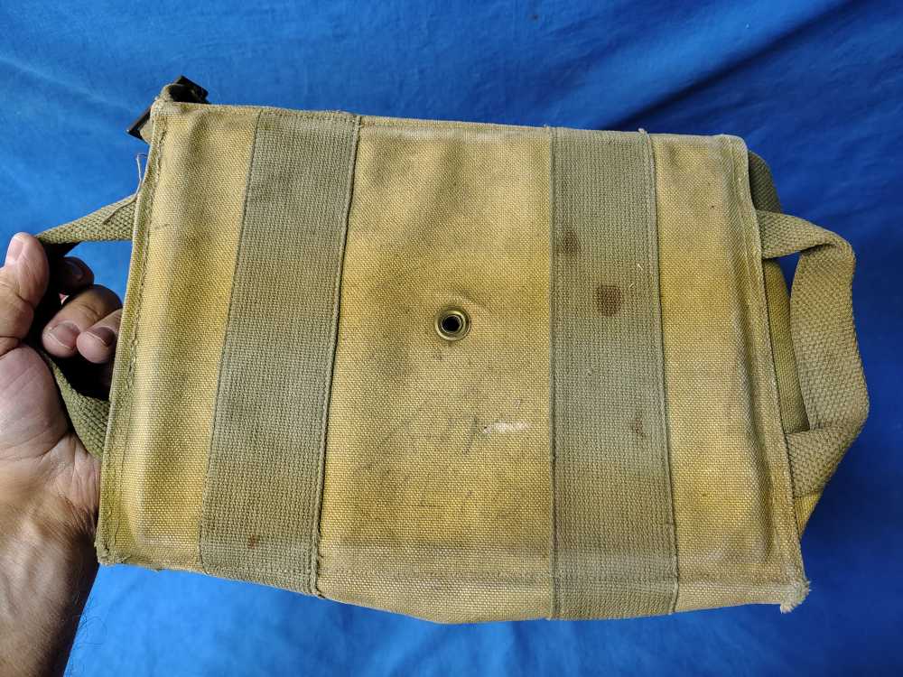 RARE WWII US USMC M1 M1A1 Flame Thrower Flamethrower Accessories Pack -img-13