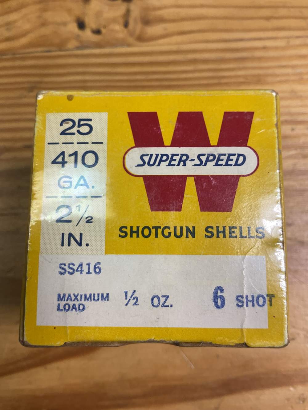 Box of Winchester 21/2 inch 410 shotgun shells full box excellent -img-6