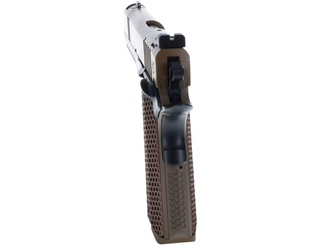 NEW! Nighthawk Custom 1911 Sand Hawk Single Stack Comp IOS 9mm 10+1 FDE-img-15