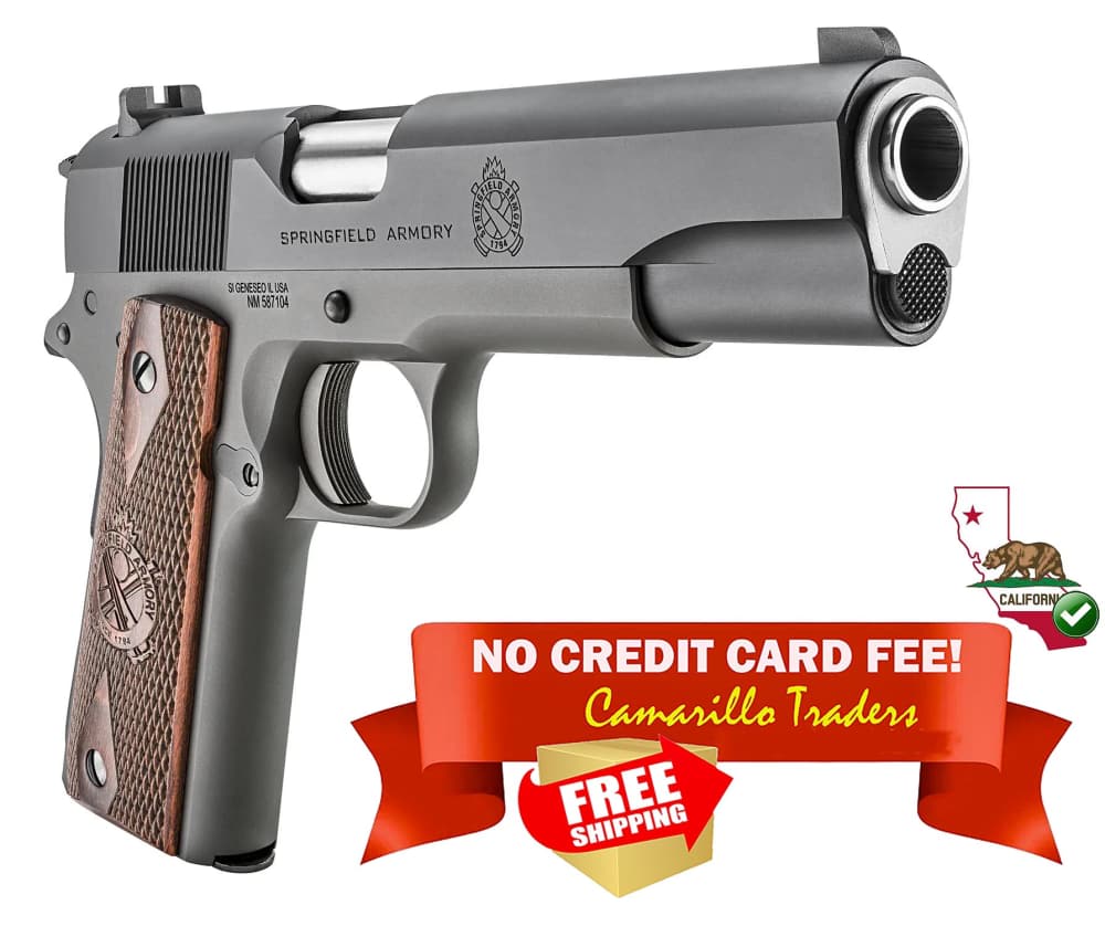 Springfield Armory 1911 1911A1 Mil-Spec .45 ACP 5" Barrel PB9108LCA Pistol-img-0