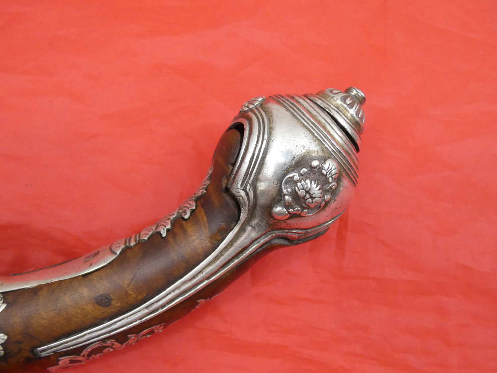 SUPERB ANTIQUE TURKISH OTTOMAN FLINTLOCK PISTOL SILVER / GOLD DECORATION-img-13