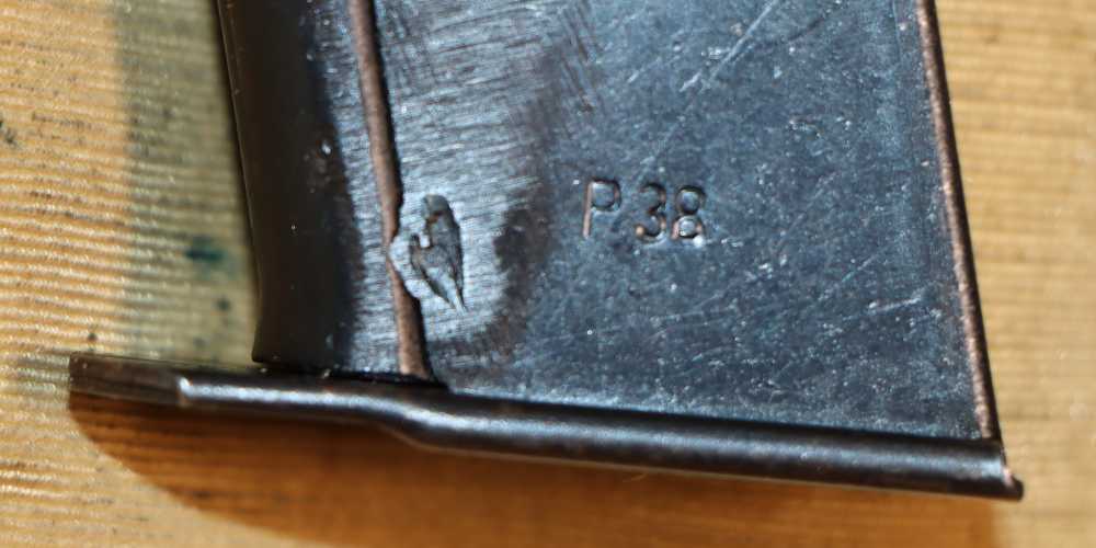 Fine & Scarce WWII German Walther P.38 ac45 c. Jan 1945-img-96