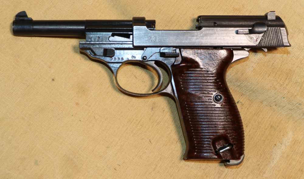 Fine & Scarce WWII German Walther P.38 ac45 c. Jan 1945-img-90