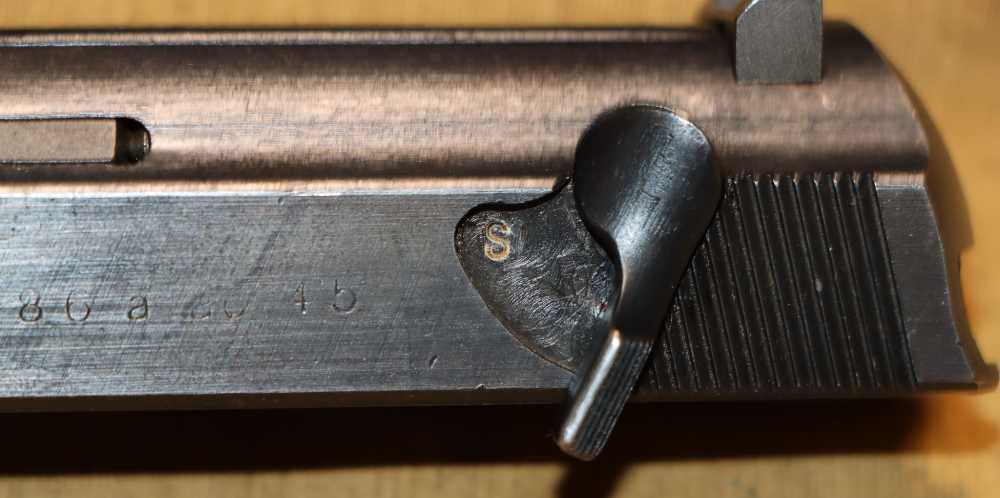 Fine & Scarce WWII German Walther P.38 ac45 c. Jan 1945-img-77