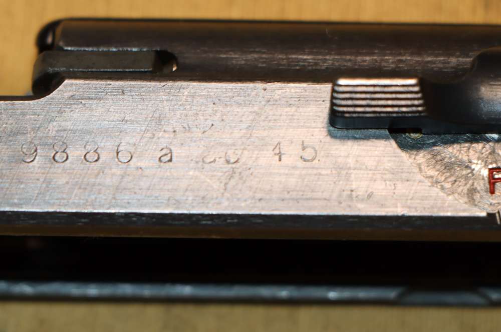 Fine & Scarce WWII German Walther P.38 ac45 c. Jan 1945-img-74