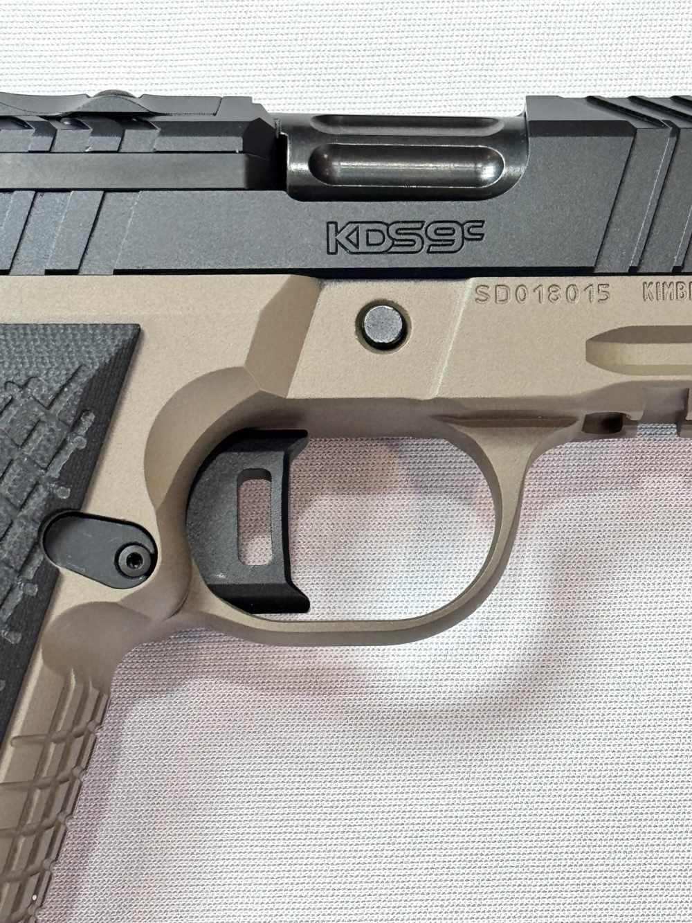 Kimber KDS9c FDE/Black TFS Pistol, Threaded Barrel, 9mm, 2 Mags, Like New!-img-8