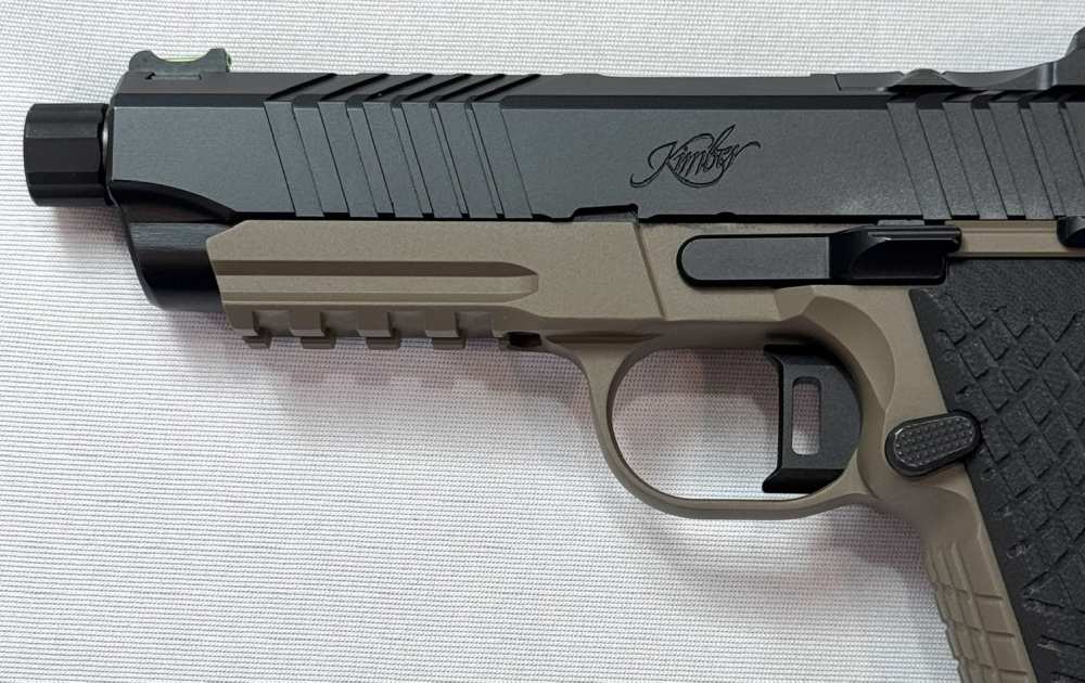 Kimber KDS9c FDE/Black TFS Pistol, Threaded Barrel, 9mm, 2 Mags, Like New!-img-2