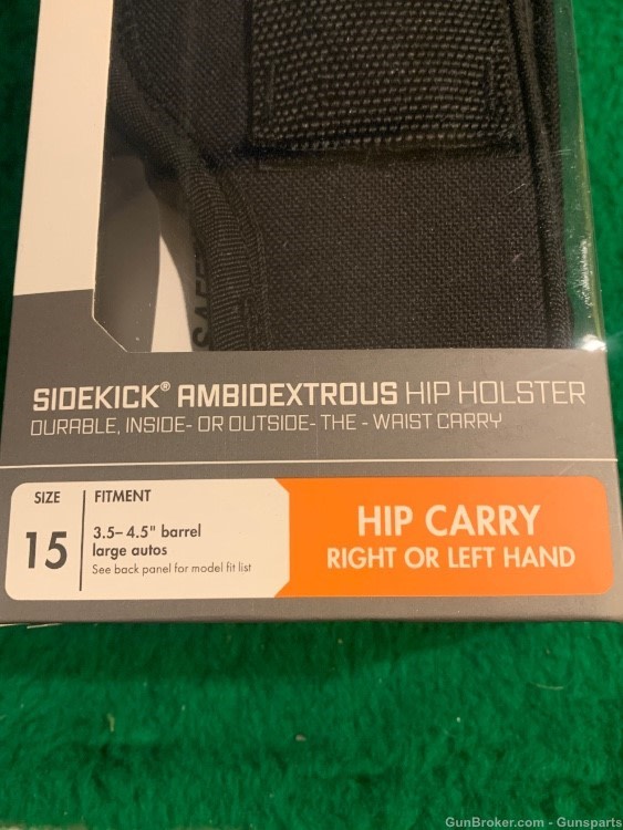 Uncle Mikes sz15 nylon hip holster-img-1