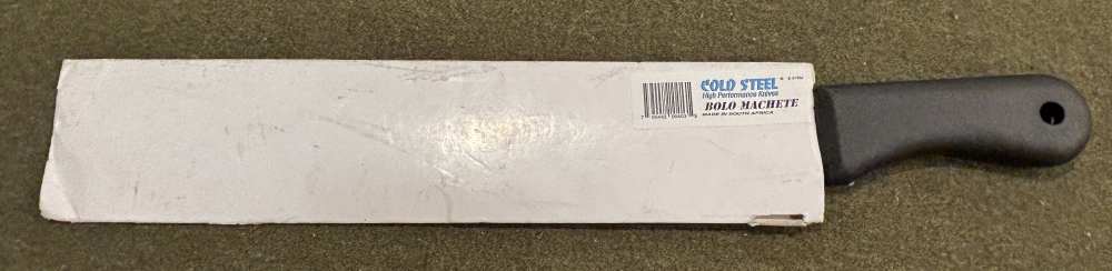 New Old Stock - Discontinued Cold Steel Bolo Machete - No Scabbard -img-36