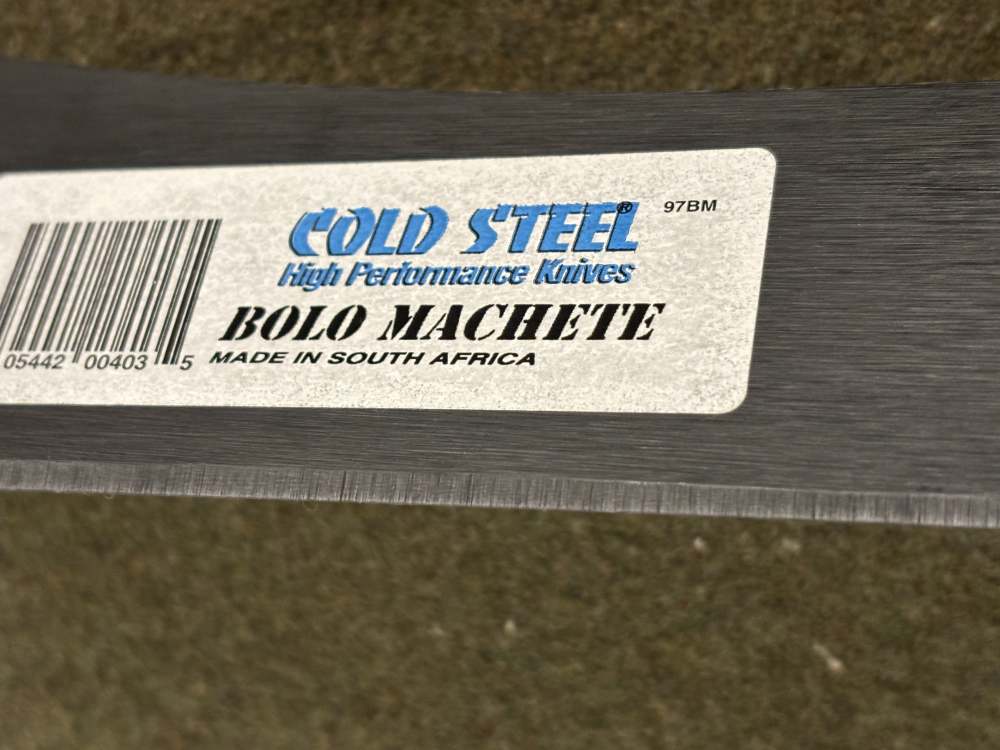 New Old Stock - Discontinued Cold Steel Bolo Machete - No Scabbard -img-21