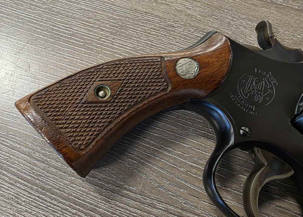 S&W K-22 Masterpiece 1st year 1946, 6",  5-screw,  SERIOUS COLLECTOR-img-5
