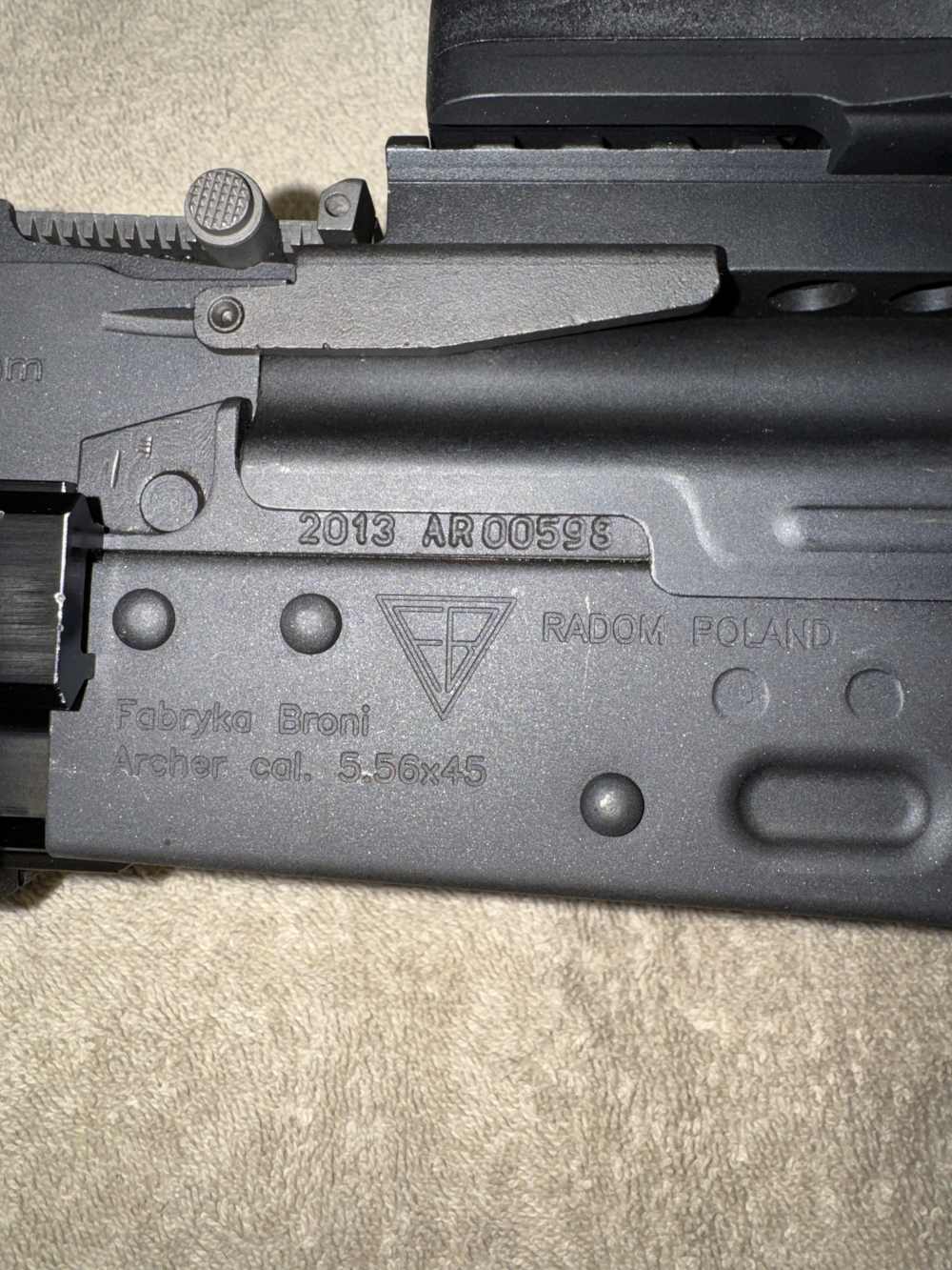RARE 2013 FB Radom Archer 5.56 Polish Military Kit EOTech Box 14 Mags-img-15