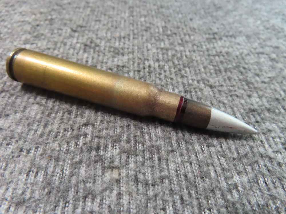 RARE BOX OF YUGOSLAV "B" PATRONE SPOTTING CARTRIDGES IN 8mm MAUSER CALIBER-img-2