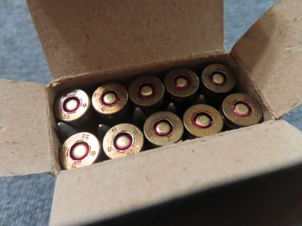 RARE BOX OF YUGOSLAV "B" PATRONE SPOTTING CARTRIDGES IN 8mm MAUSER CALIBER-img-4