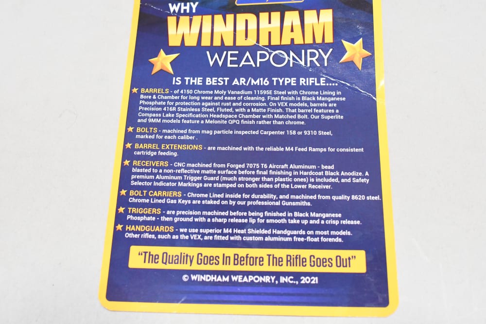 Superb Windham Weaponry WW-15 AR-15 Semi Auto Rifle 5.56 NATO W Case-img-46