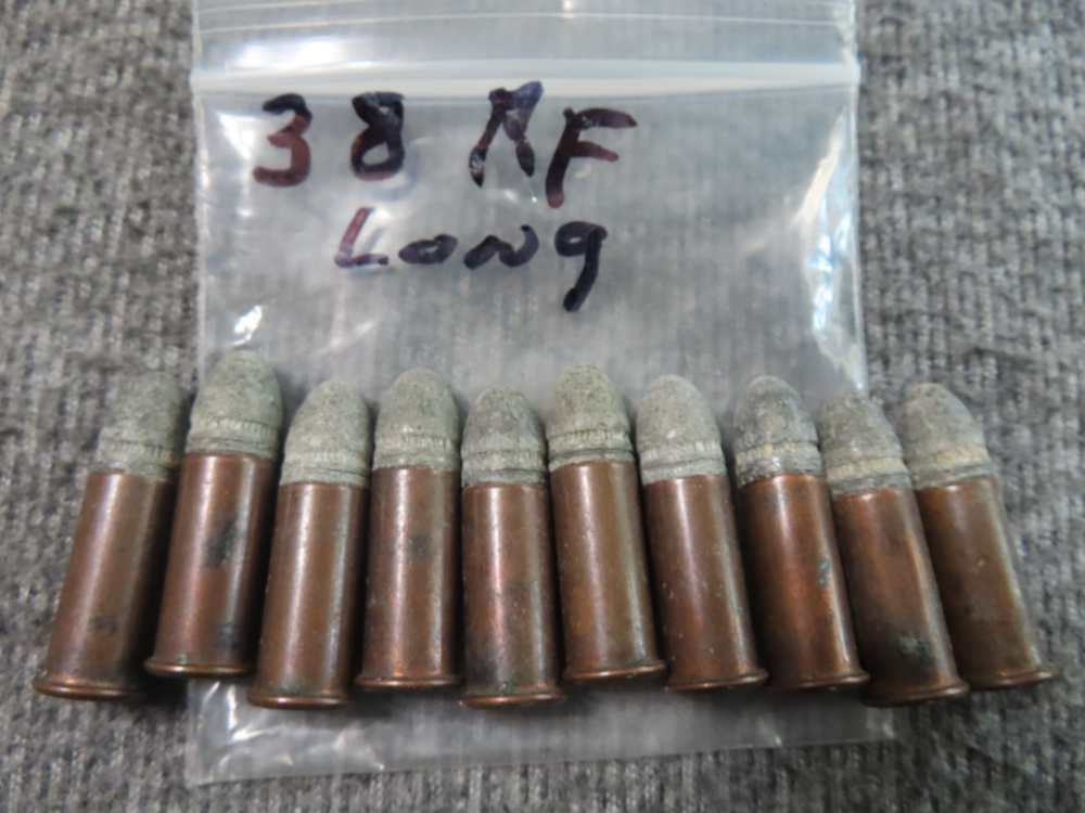 34 RDS OF ANTIQUE LARGE CALIBER COLLECTORS CARTRIDGES-NICE VARIETY-SCARCE -img-31