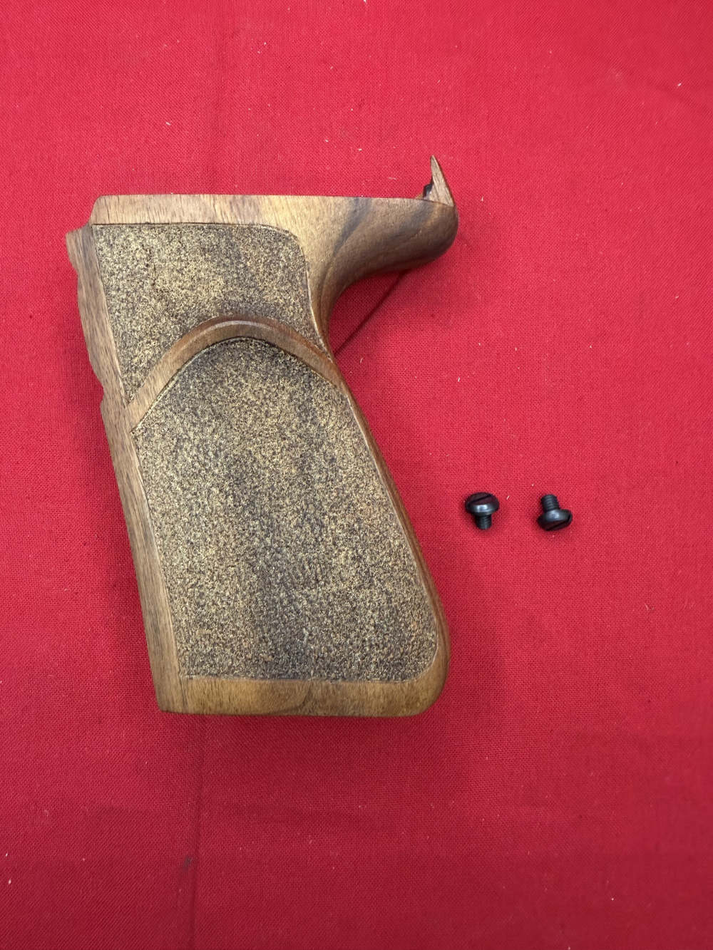 Rare HK P9S Target Deluxe Factory RH Walnut Grip NOS 210216 H&K #SO297-img-3