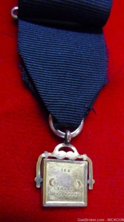 #4-Antique pocket watch fob, late 19th to early 20th century-img-6