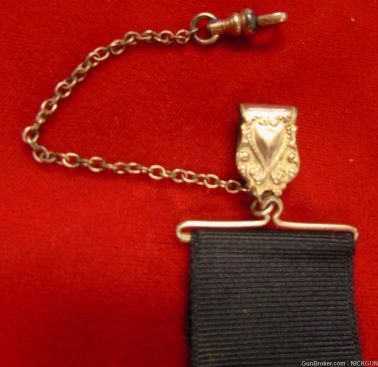 #4-Antique pocket watch fob, late 19th to early 20th century-img-5