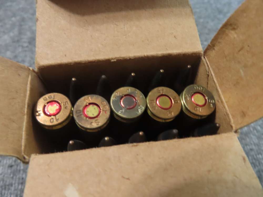 FULL BOX WWII GERMAN 8mm AMMO, SMK HIGH VELOSITY 100/600 TRACER, SCARCE-img-4