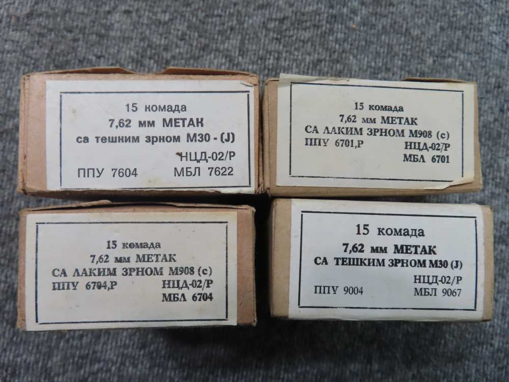 100 ROUNDS 7.62x54R MOSIN NAGANT AMMO, BALL, TRACER, MORE-img-6