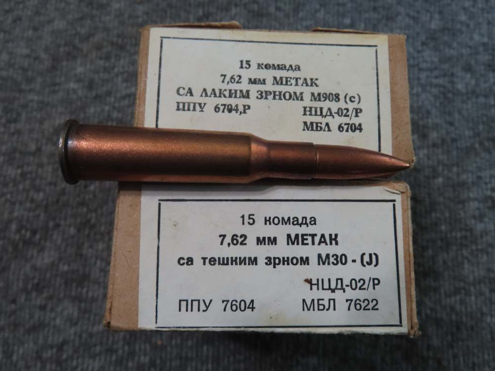 100 ROUNDS 7.62x54R MOSIN NAGANT AMMO, BALL, TRACER, MORE-img-2