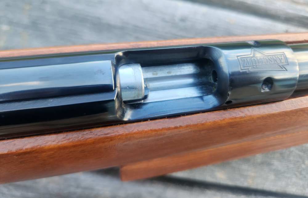 german anschutz 1411 MATCH 54 with BENCHREST STOCK beautiful Bluing 1964!-img-22