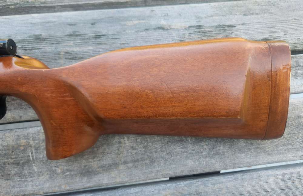 german anschutz 1411 MATCH 54 with BENCHREST STOCK beautiful Bluing 1964!-img-9