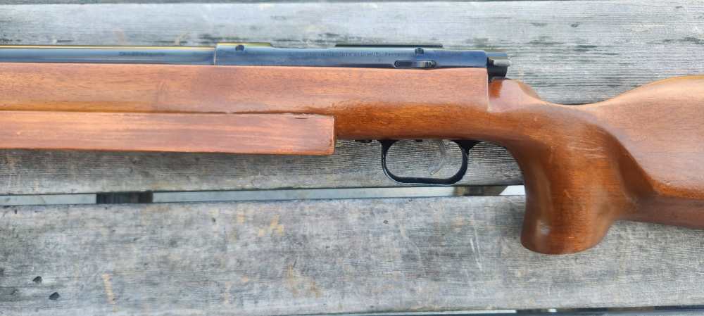 german anschutz 1411 MATCH 54 with BENCHREST STOCK beautiful Bluing 1964!-img-10