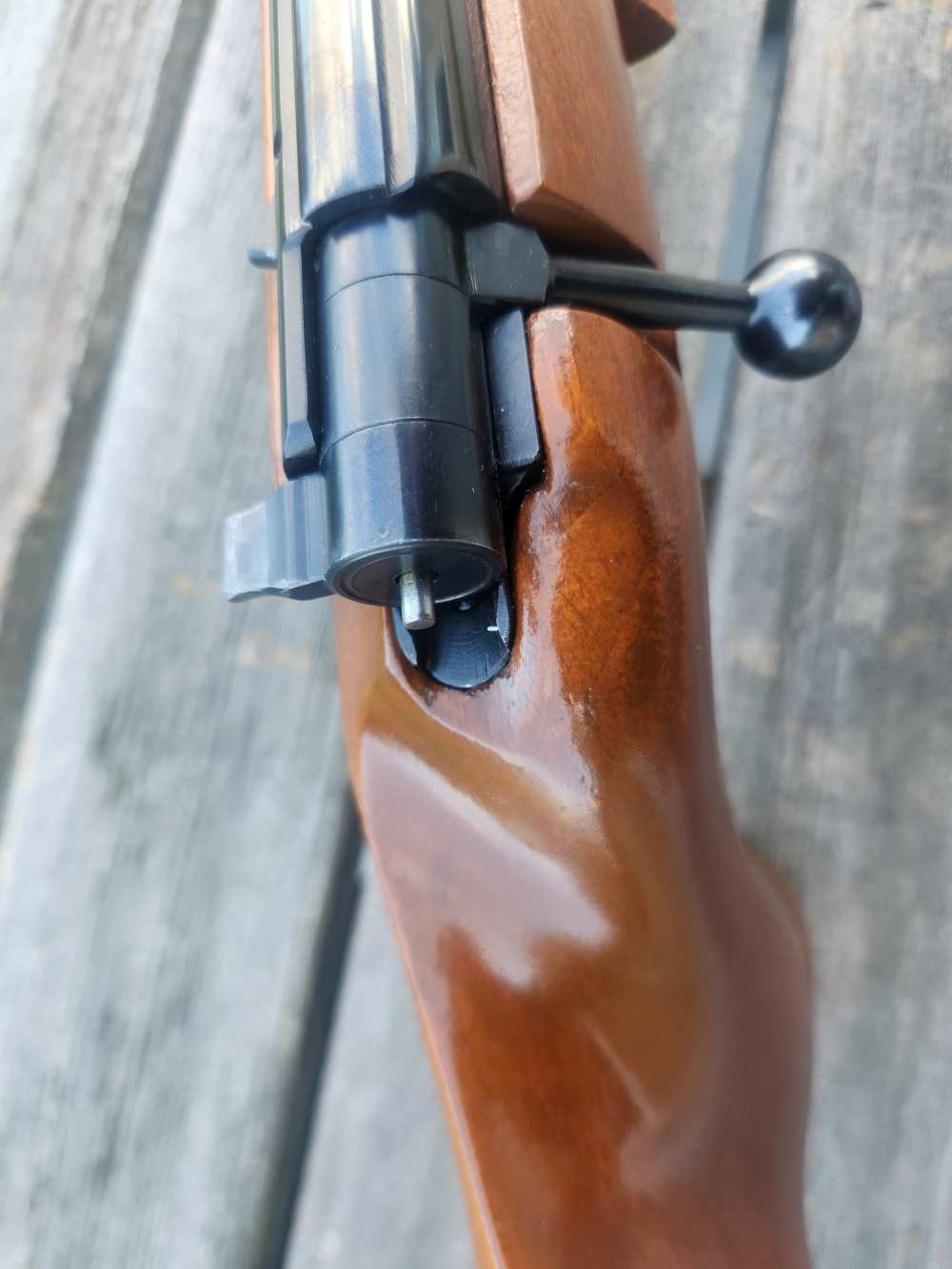 german anschutz 1411 MATCH 54 with BENCHREST STOCK beautiful Bluing 1964!-img-23